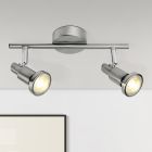 Metalen plafondspot chroom, Robel, 7W, 3000K LED