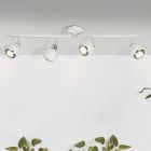 Metalen plafondlamp wit, Jorvienelly, 2,5W, 3000K LED