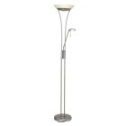 Mat chroom vloerlamp Ivan goedkope vloerlamp