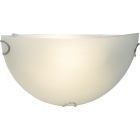 Industriële wandlamp Alisson, Transparant