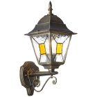 Klassieke buitenlamp roestkleurig, Levinus, IP44