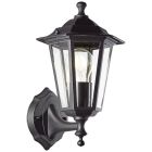 Klassieke buitenlamp zwart, Radha, IP44