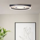 Design plafonnière bruin, Konrad, 20W, 3000K LED