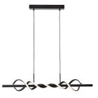 Moderne hanglamp zwart, Quang, 20W, 3000K LED