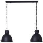 Industriële eettafel hanglamp Senna, Metaal