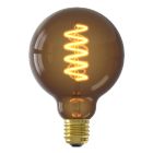 Dimbare Calex E27 LED filament lamp bruin, 4W, 1800K