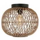 Rotan plafondlamp bruin, Alja
