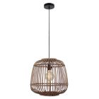 Landelijke hanglamp bruin, Cherine