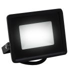 Zwarte LED schijnwerper Boaz, 10W, 6500K, IP66
