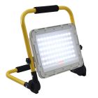 Gele werklamp Hilmi, aluminium, 100w, 6500K LED
