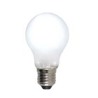 Dimbare Olucia E27 LED lamp, A60, 5W, Wit glas, 6500k