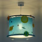 Planeet hanglamp - Blauw