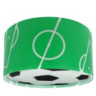 Groene kinderkamer plafondlamp, Voetbal