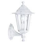 Witte klassieke buitenlamp aluminium, Alieke, IP44
