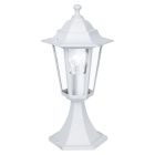 Witte klassieke buitenlamp aluminium, Alieke, IP44