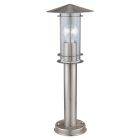 Zilveren moderne buitenlamp rvs, Arabella, IP44