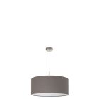 Antraciete moderne hanglamp stof, Abano