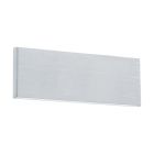 Nikkelen design wandlamp aluminium, Rick, 4W, 3000K LED