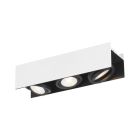 Witte design plafondlamp aluminium, Patrik, 5W, 3000K LED