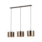 Bruine design hanglamp kunststof, Noor