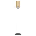 Zwarte moderne vloerlamp, Ritesh, staal