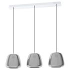 Moderne hanglamp rookglas, Gauke