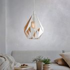Witte design hanglamp metaal, Acri