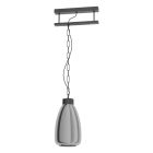 Design hanglamp rookglas, Annefleur