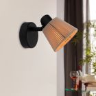 Crème landelijke wandspot stof, Serah