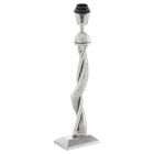 Nikkelen moderne tafellamp zonder kap aluminium, Mason, met schakelaar