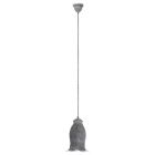Grijze oosterse hanglamp staal, Abdelrahman