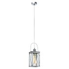 Chromen vintage hanglamp metaal, Abderrahim