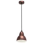 Koperen industriële hanglamp metaal, Liana