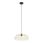 Koperen industriële hanglamp metaal, Acri
