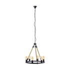 Zwarte retro hanglamp metaal, Admir