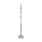 Landelijke vloerlamp Ayden hout Patina wit