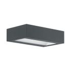 Antraciete moderne buitenlamp, Simen, staal, 4w 3000K (warm wit) LED