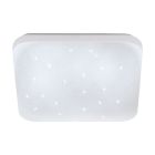 Witte plafonniere Eloise, staal, 7w 3000K (warm wit) LED