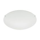 Witte plafonnière glas, Bada