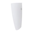 Emir design wandlamp staal en glas