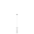 Chromen moderne hanglamp glas, Barceno