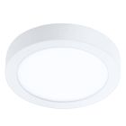 Witte smart plafondlamp kunststof, Geraldo, 16,5W, warm tot koud wit verstelbare LED, IP44