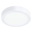 Witte plafonnière kunststof, Geraldo, 11W, 3000K LED