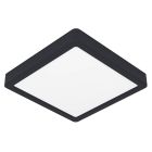 Witte badkamer plafondlamp kunststof, Geraldo, 17W, 3000K LED, IP44