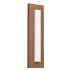 Bruine moderne buitenlamp aluminium, Bernardo, 7W, 3000K LED, IP44