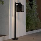 Zwarte industriële buitenlamp aluminium, Rebecca, IP65