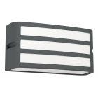 Antraciete buitenlamp kunststof, Cesar, IP54