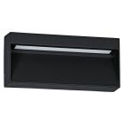 Zwarte moderne buitenlamp aluminium, Lamar, 4,8W, warm tot koud wit verstelbare LED, IP65