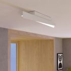 Witte design smart plafondlamp kunststof, Birkan, 13,5W, RGBW LED, met afstandsbediening