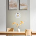 Transparante moderne hanglamp glas, Achek